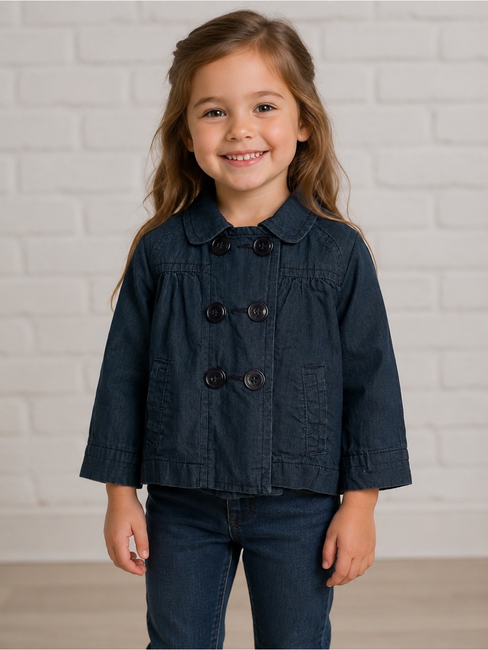 💕 Baby Gap Girls Button Front Jacket 💕